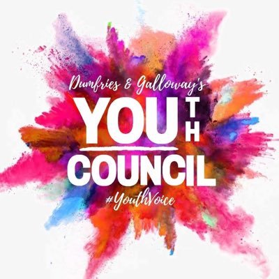 Dumfries & Galloway Youth Council is a group of over 30 youth elected to represent the voices of young people 12 - 25 in the region.