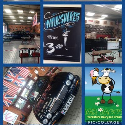 Harry's Diner
Based in Muston on the out skirts of Filey..
Serveing food 10am - 8pm
Burgers, hot dogs, milkshakes, homemade cakes, ice cream bar and more