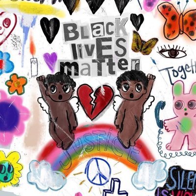 #BLACKLIVESMATTER Profile and Header @iscreamcolour