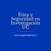 Ética y Seguridad en Investigación UC(@eticayseg_uc) 's Twitter Profile Photo