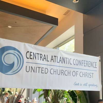 We are the United Church Christ (@unitedchurch) in DC, DE, MD, NJ & parts of VA & WV. God is Still Speaking!