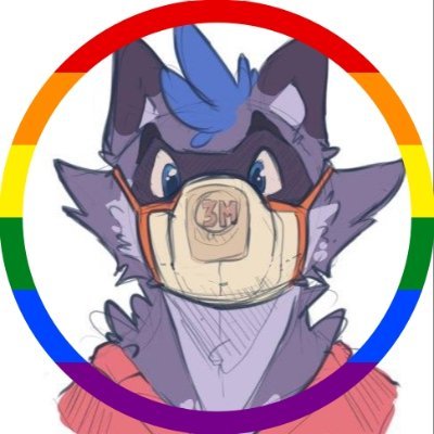 | #BLM | 🏳️‍🌈 🏳️ 💜 Raccoons are neat | 

