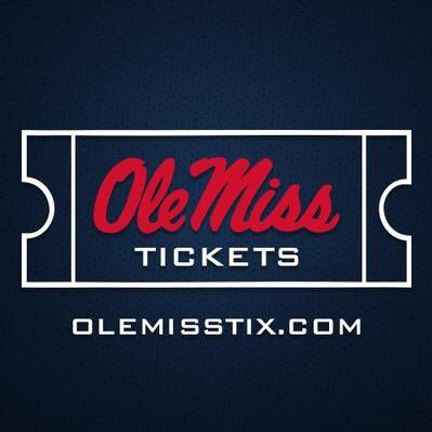 Official twitter of the Ole Miss Athletics Ticket Office. Contact us at 662-915-7167 or olemisstix@olemiss.edu #HottyToddy