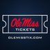 Ole Miss Tickets (@OleMissTix) Twitter profile photo