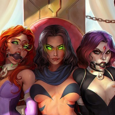 Komand’r, the Dark Queen of Tamaran with her prized slaves Starfire and Raven. ||Wife: @QueensOfKrypton || #ᴄᴇʟᴇsᴛɪᴀʟᴍᴀɢɪᴄ