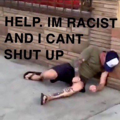 send me a dm of videos and pictures of people being racist so if you don’t wanna expose them, I will.