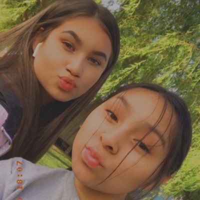 We are two girls being dumb and enjoying life while we still can 🤪💗.