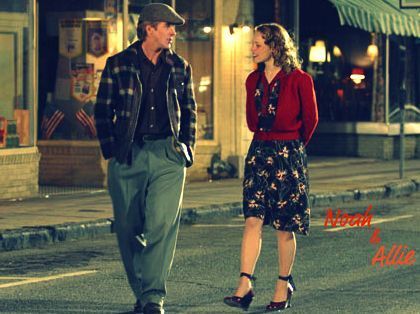 I tweet quotes directly from The Notebook! I don't tweet very often... but you know what they say; the best things in life are worth waiting for ;]