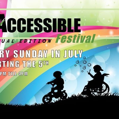 A festival with full access 4 disabled people & their families. Live music & activities. Free virtual tickets from accessfest@summerseatphysiotherapy.co.uk
