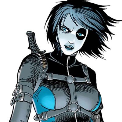 _DOMINO's profile picture. AKA Domino, Human Mutant, X-Force     #BLACKLIVESMATTER