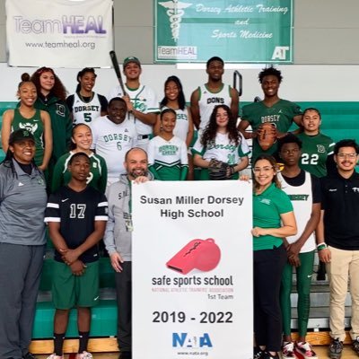 Dorsey Sports Medicine Program and Athletic Training Services| Sports Medicine and Law Magnet| IG: dorseysportsmed| a @teamheal School| est. 2014