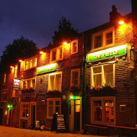 The Fleece Inn is situated on the picturesque and historic, beautifully cobbled Main Street in Haworth. We have guest ales, comfy rooms and great food!