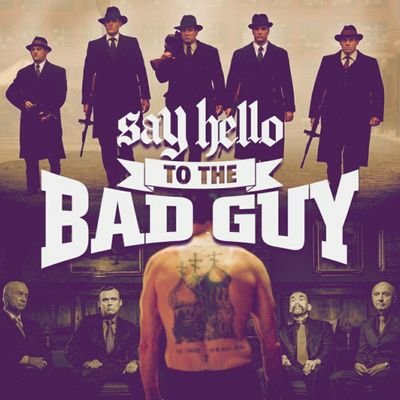 Official twitter for the Say hello to the bad guy podcast