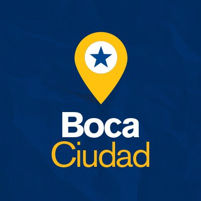 Twitter Oficial del Departamento
Boca Ciudad.
#UnEquipoEnCadaBarrio 💙💛💙