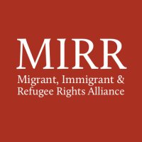 Migrant, Immigrant & Refugee Rights Alliance (@mirralliance) 's Twitter Profile Photo Migrant, Immigrant & Refugee Rights Alliance (@mirralliance) 's Twitter Profile Photo
