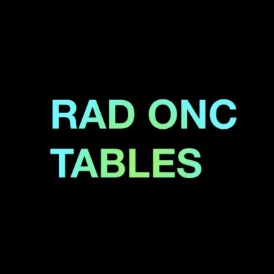 RadOnc Tables