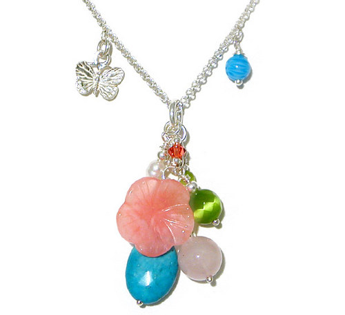 Exclusive design-led, handmade jewellery featuring Sterling Silver and more semi-precious stones than I can mention!