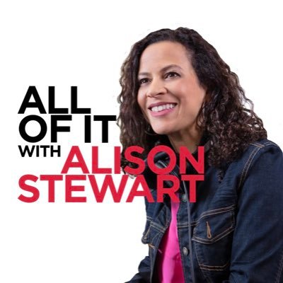 All Of It w/@alisonstewart on @WNYC is about culture & our culture at noon on 93.9FM/820AM, or podcast. Tweets are from TEAM ALL OF IT. Instagram:@AllOfItWNYC: