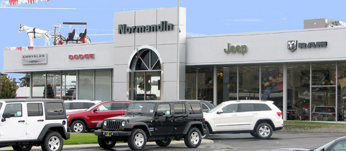 Normandin Chrysler Jeep Dodge has a wide selection of new and pre-owned vehicles, a large service center, and an onsite auto body shop.