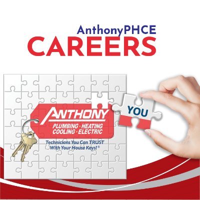 The best company to work for in KC! Start your career with Anthony Plumbing, Heating, Cooling, and Electric. DM us for more info!