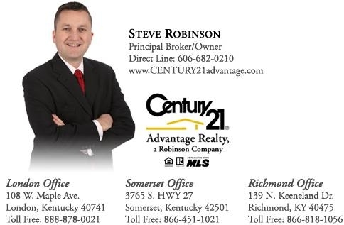 Owner, CENTURY 21 Advantage Realty, a Robinson Company
London, Somerset, Richmond, Danville, & Morehead Kentucky.
Soldier
Kentucky Army National Guard