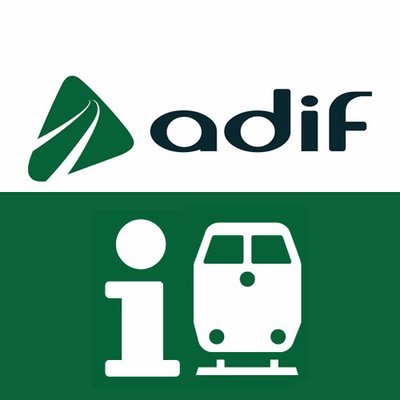 Información de servicio sobre el estado de la infraestructura y la circulación ferroviaria en la red de Adif.