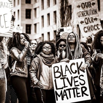 #BlackLivesMatter  We Are Standing Up ✊🏿🖤