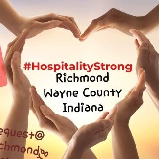 Contact Wayne County CTB Event Sales Office groupsales@visitrichmond.org  765-935-2882 or text 937-459-8562