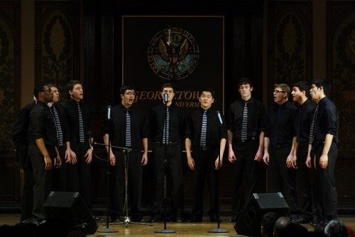 Georgetown University’s oldest and all-male a cappella singing group. Fellowship and harmony since 1946.