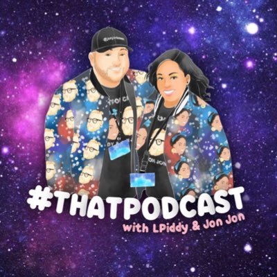 #thatpodcast is a weekly show hosted by @LPiddy & @jonjonlannen— streaming Wednesdays on YouTube & Twitch and available on major podcast platforms. 🎙✨