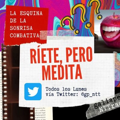 gp_ntt's profile picture. Nueva Trocha Transmedia: ediciones multiformato de Información y Opinión como aporte a la democratización global. Responsable editorial: Galia Pérez.