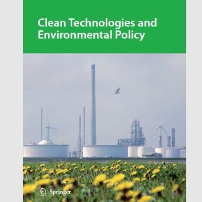 Interdisciplinary journal publishing papers on the the science & engineering of clean technologies as well as advances in env. policy issues.