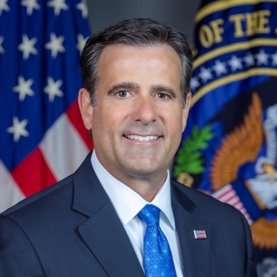 The nation’s top intelligence official as the 6th Director of National Intelligence of the United States. Former Member of Congress and U.S. Attorney for Texas.