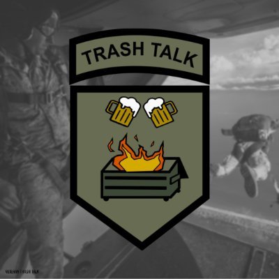 Veteran owned apparel company focused on ending soldier suicide.
Veteran Trash Talk Hour on Apple podcasts,Spotify,and YouTube!