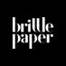 BRITTLE PAPER (@brittlepaper) Twitter profile photo