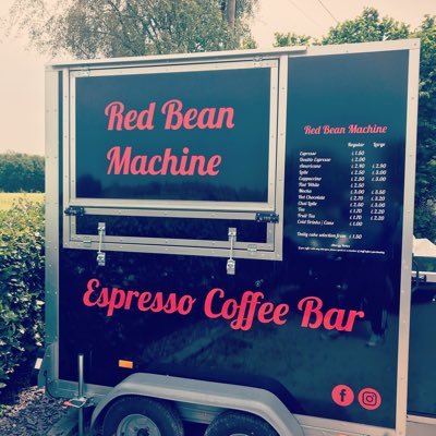 RedBeanMachine's profile picture. Now serving fresh ground coffee, organic porridge, homemade flapjacks and tasty treats from our new quirky van. Also available for events around Kent.
