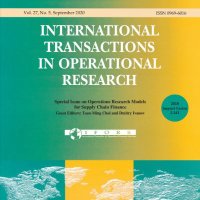 International Transactions in Operational Research (@ifors_itor) 's Twitter Profile