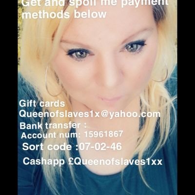 Verified #findom Queen since 2012 8Years experience I speak fluent money payment info in my pinned bank transfer only tweets. dont dm me until then .