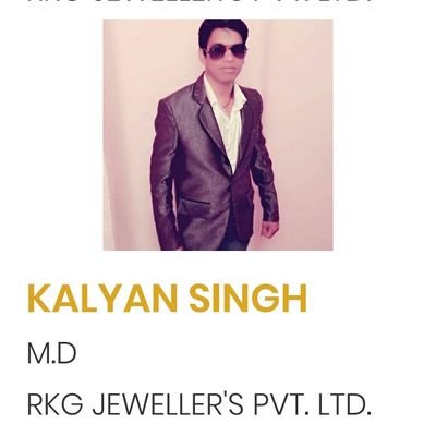 KalyansinghAhi2's profile picture. RKG jewellers private limited company