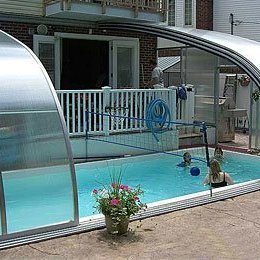 AquaShield is the US Manufacture of Telescopic Pool Enclosures, Pool Covers, and Sunrooms. Tel: (855) 378-3575