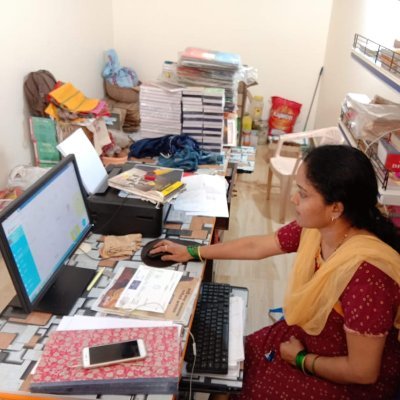 A Women enterpreneur working as CSC VLE  Dist- Sindhudurg  MAHARASHTRA 416602