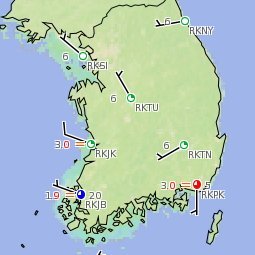 Providing details about the weather forecast and observations using local airport data, to help DFS players set their KBO lineups!