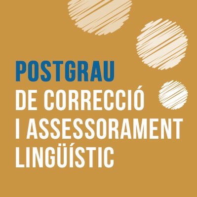 Postgrau de Correcció i Assessorament Lingüístic. Correcció i qualitat lingüística. Assessorament en els mitjans audiovisuals. #20anys #UAB