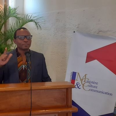 Director of Cultural Heritage at Ministry Culture and Communication   HAITI /
PhD Student in Cultural Heritage and Ethnology (Ulaval) /
Specialist in ComCulture