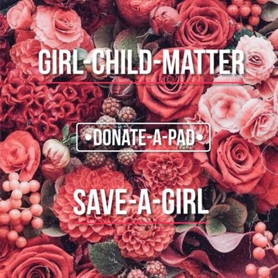 •our mission is to support the disadvantaged girl child
•donate a pad save a girl!!
GirlsMatter