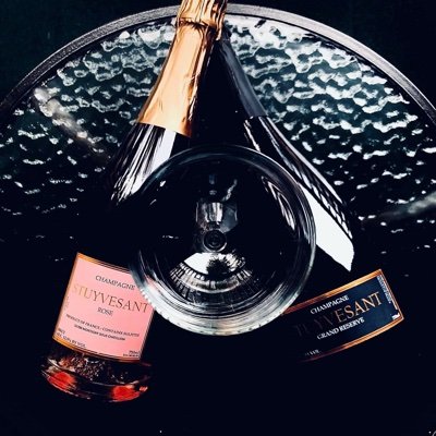 Stuyvesant Champagne™️, grown, harvested & bottled in France. Owner, African American Woman, born & raised in Brooklyn, NY (Bed-Stuy). Must be 21+ to follow.