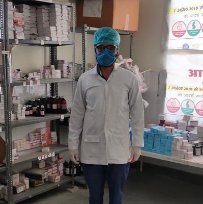 Registered Pharmacist from Rajasthan working at phc