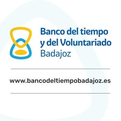 ¡El Banco del Tiempo y Voluntariado de Badajoz te permite intercambiar tiempo con otros usuarios y entidades del tercer sector!