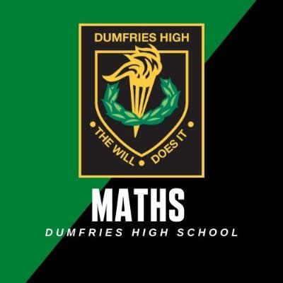 Maths department at Dumfries High School.