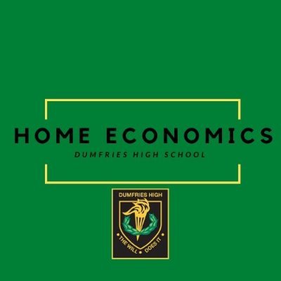 Home Economics Department at Dumfries High School.